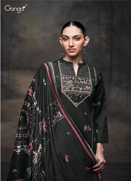 Ipsita 3678 By Ganga Cotton Printed Salwar Suit Wholesale Shop In Surat